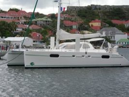 Anchored in Gustavia Harbour, St. Barths
