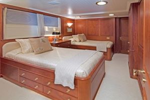 Twin Guest Stateroom with Trundle, can convert to a King