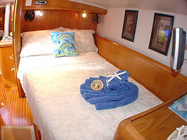 En-Suite Guest Double all are equal in size and have air con, Dvd players, hatches and fans and are very comfortable