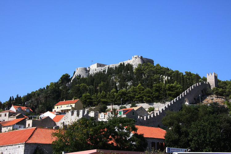 Испанская крепость на острове Хвар. Хорватия