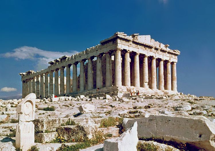 Афинский Акрополь. Парфенон