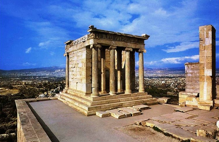 Храм Ники Аптерос. Афинский Акрополь