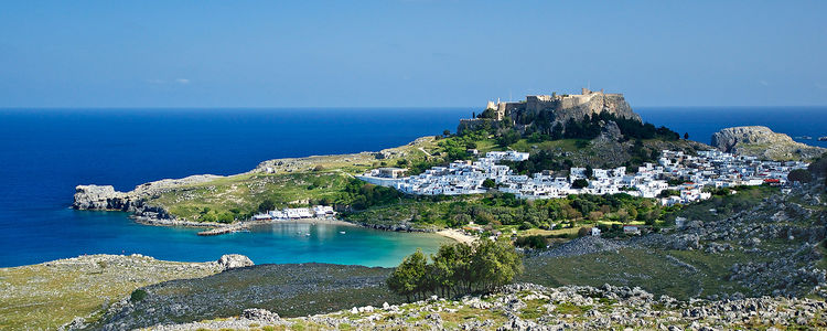 Акрополь Линдос на острове Родос