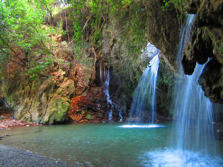 Водопады Нидри на острове Лефкас
