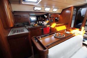 Saloon &amp; galley