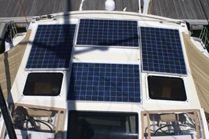 Going "Green" - the solar array aboard "42"