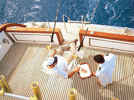 Aft Deck / Fighting Chair for deep sea Fishing