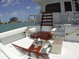 Aft Deck with Fight Chair