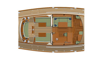 Cockpit-Wheelhouse layout