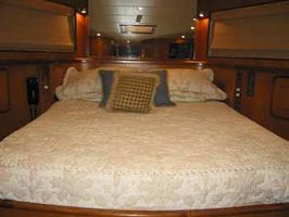 Master cabin with King size berth