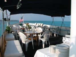 Huge Upper Deck for Parties and Dinners