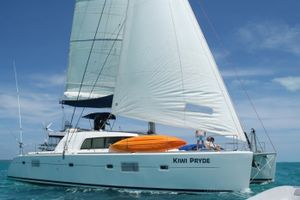 Kiwi Pryde sailing