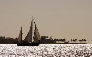 Cruising on a "Bay of Fire" in front of Key Biscayne
