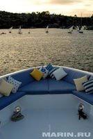 Bow seating at Sunset