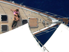 sailing - fore deck