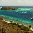 Стоянки яхт на буях и якорные стоянки среди рифов Тобаго