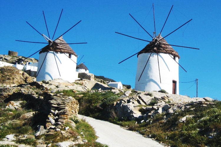 Ветряные мельницы острова Иос