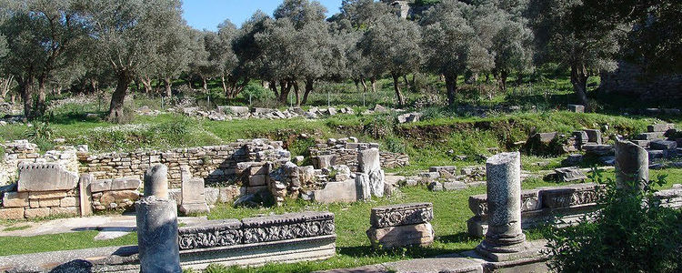 Руины античного города Ясос