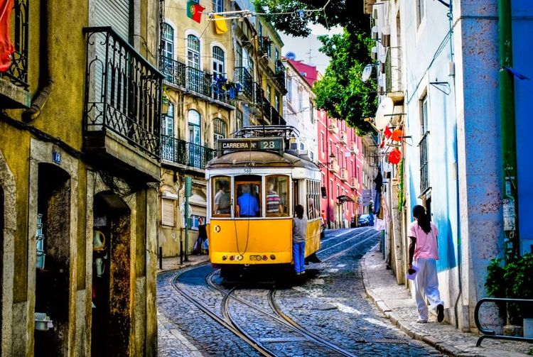 Лиссабонский трамвай, фото Thanasis Geo