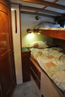 Forward guest cabin